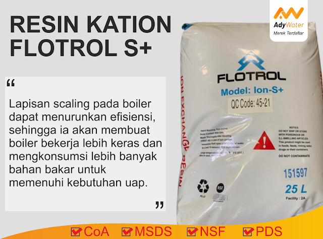 Resin Kation S+ Flotrol Water Softener - Ady Water - : HARGA  SILICA GEL - HARGA PASIR SILIKA - HARGA MEMBRAN RO-HARGA PASIR ZEOLIT